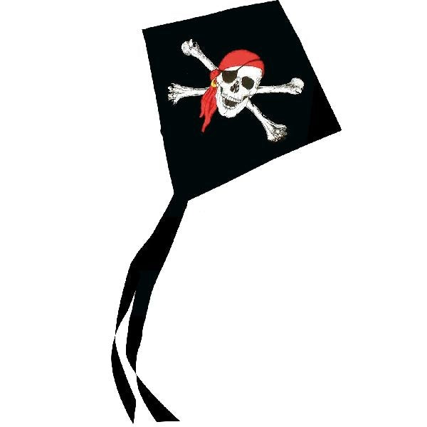 Rhombus mini diamanten piratenvlieger