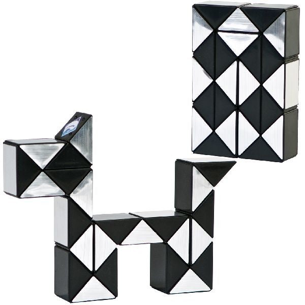 Clownspellen clown magie puzzel zilver