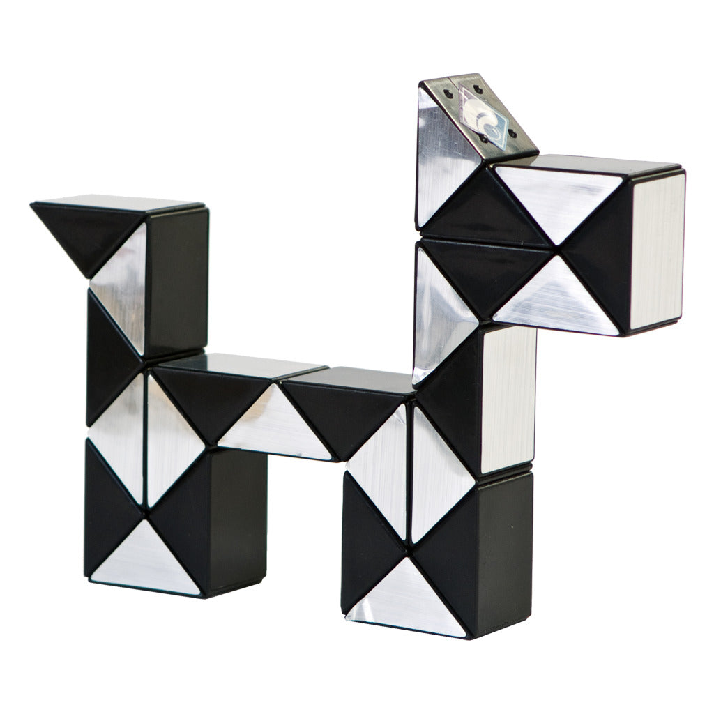 Clownspellen clown magie puzzel zilver