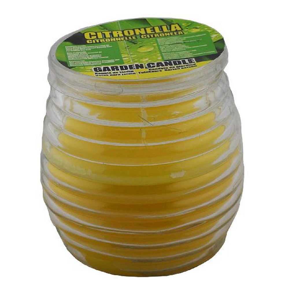 Basis citronellakaars in glazen pot 8,5 cm