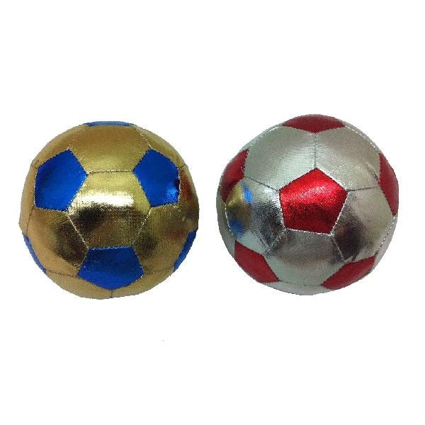 Summertime stoffen bol zilver of goud 10cm
