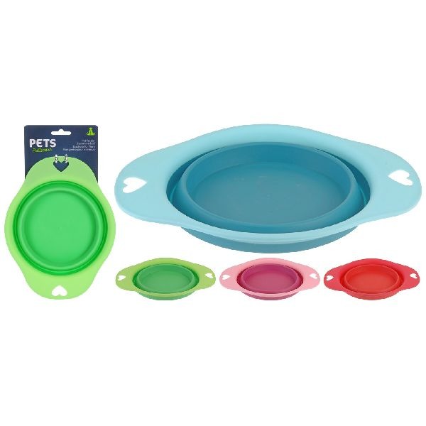 Basic opvouwbare siliconen hondenvoerbak