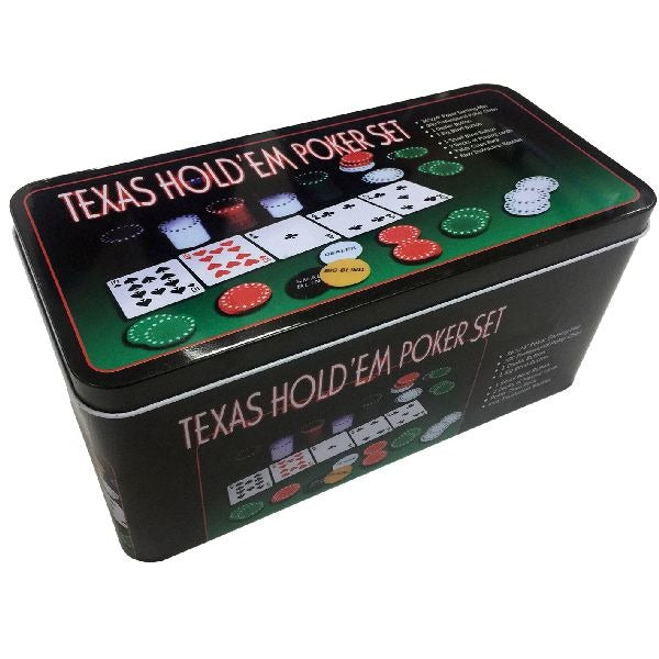 Basis Texas Hold'em pokerset