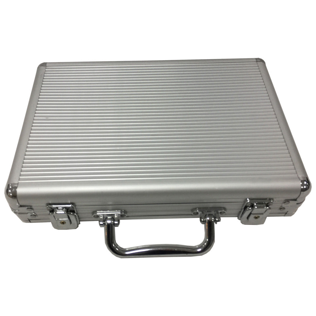 Clownspellen pokerset in aluminium koffer