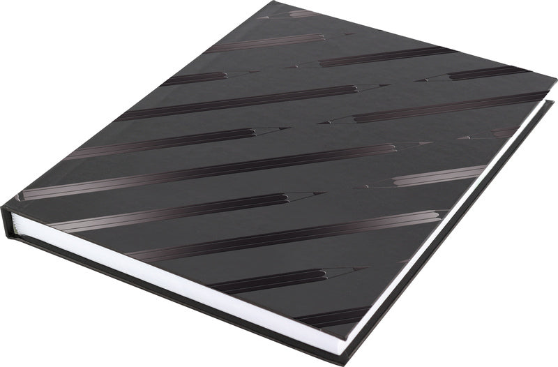 Kangaro k-5585 dummyboek a5 blanco harde kaft 80 blad 140grs zwart design