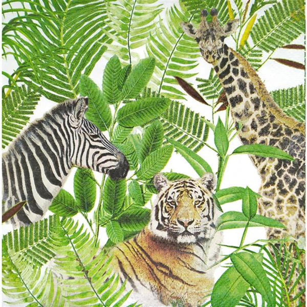 Ambiente servetten safari 33cm