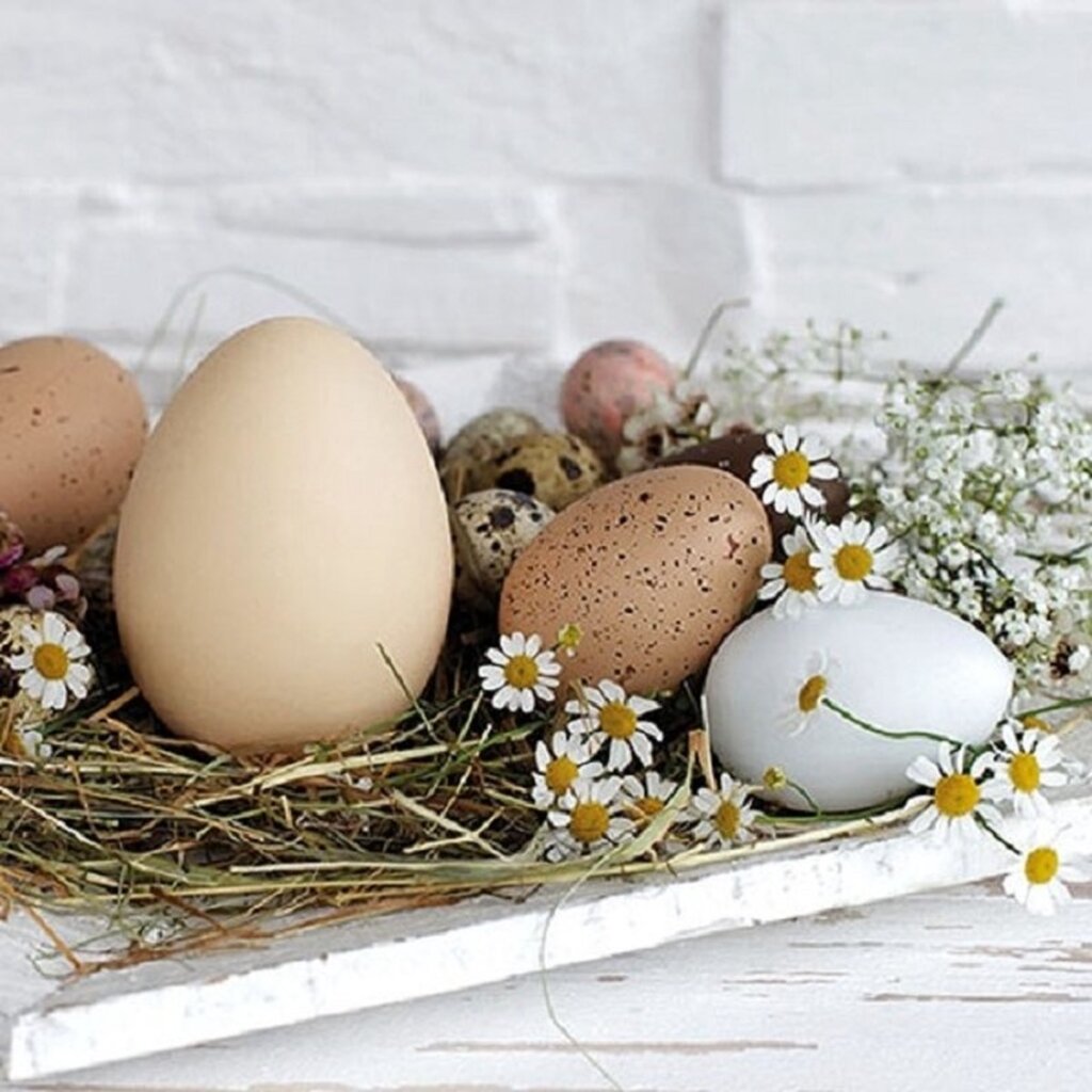 Ambiente pastel eggs papieren servetten