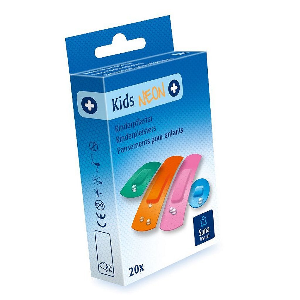 Sana EHBO kinderpleisterstrips 20 stuks