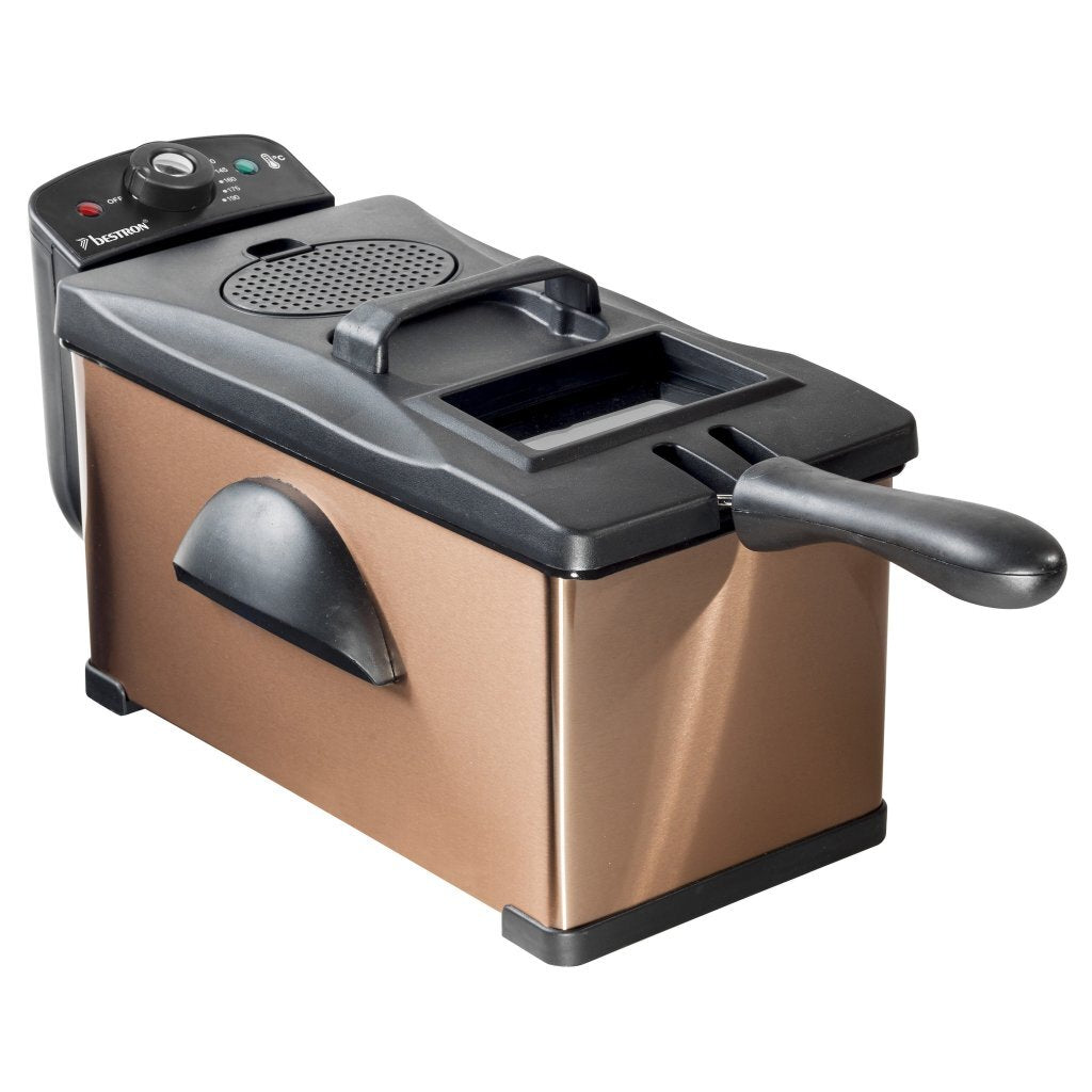 Bestron af370co friteuse 3,5l 2000w koper
