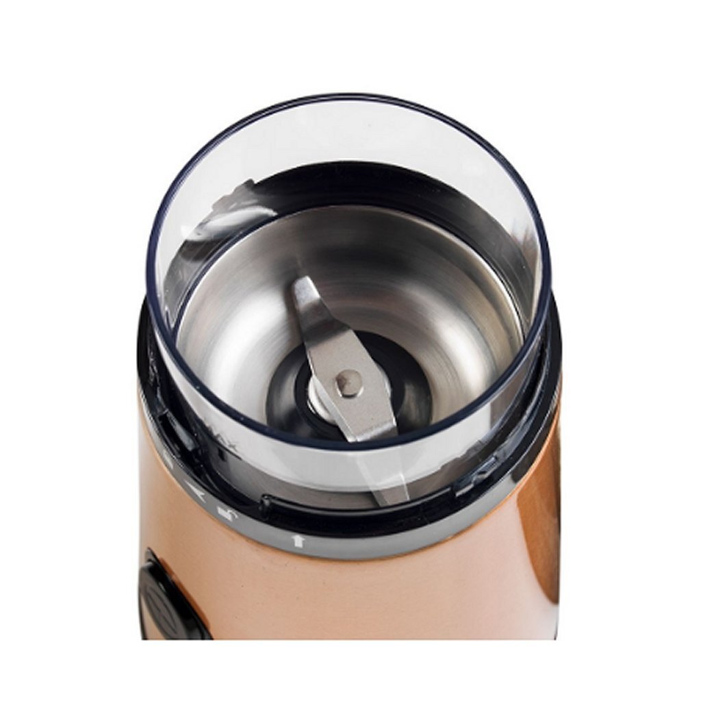 Bestron acg1000co elektrische koffiemolen koper