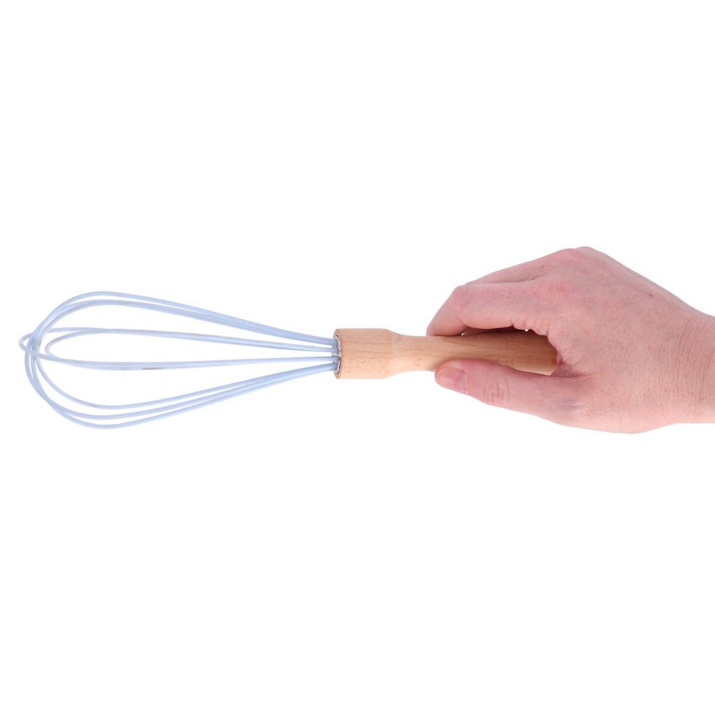 Patisse siliconen garde 30 cm hout wit