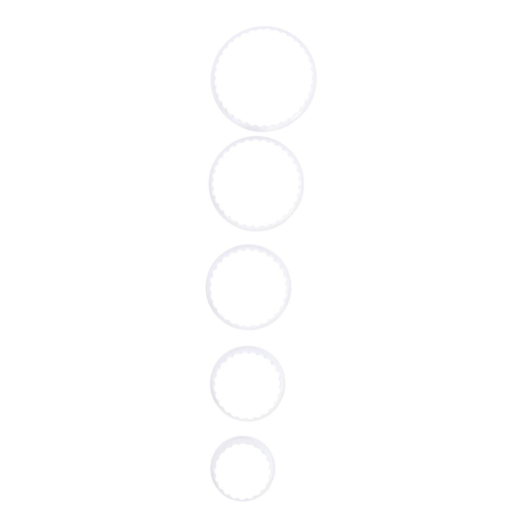 Patisse set uitsteekvormen rond 5-delig | 4 stuks