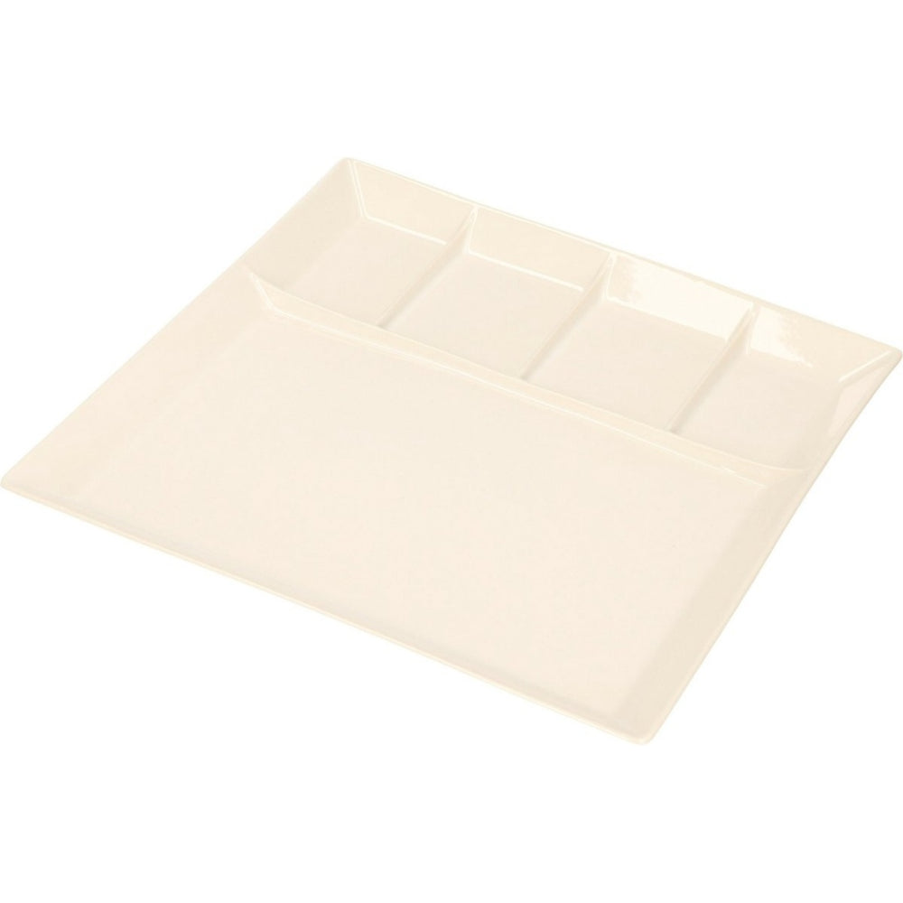 Dimplex fonduebord 24,5x24,5cm wit