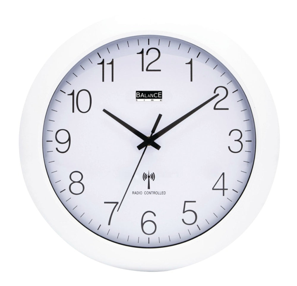 Balans Balans 506407 Zendergestuurde Wandklok 30 cm