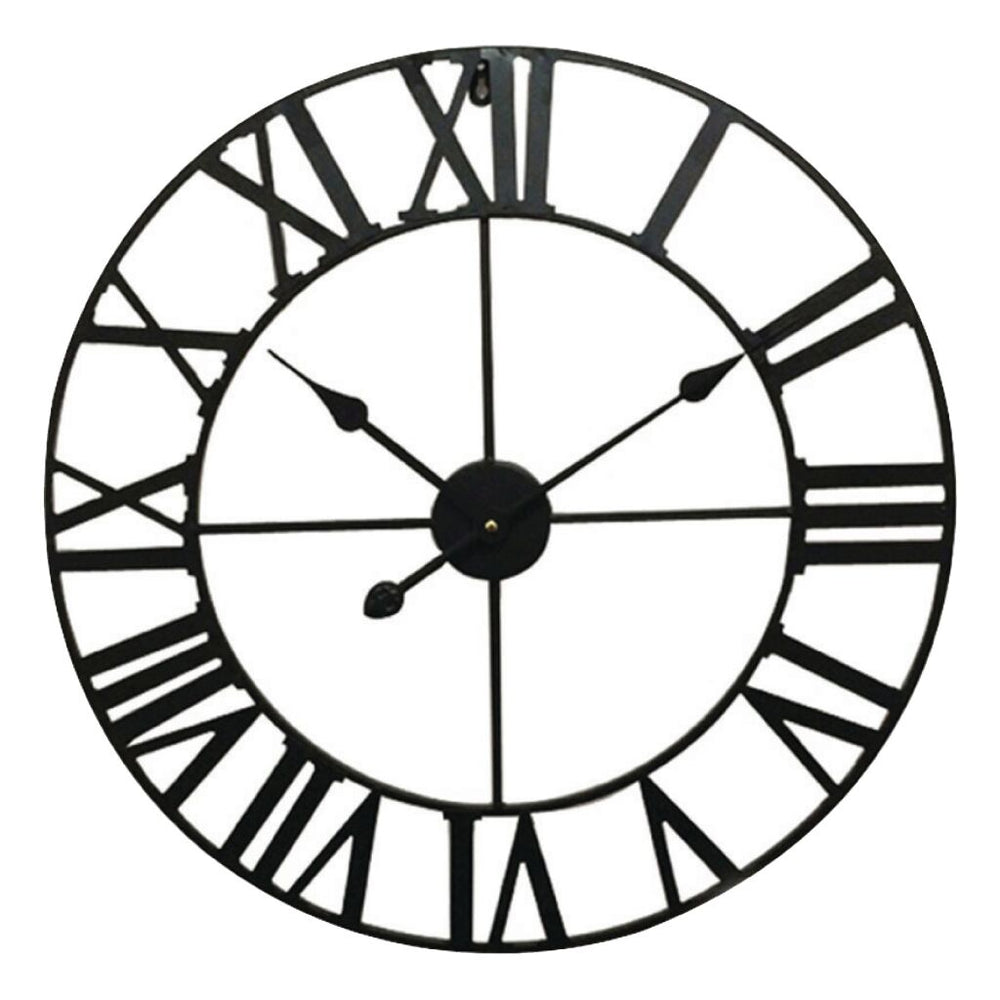Balans 306874 wandklok 60 cm analoog zwart