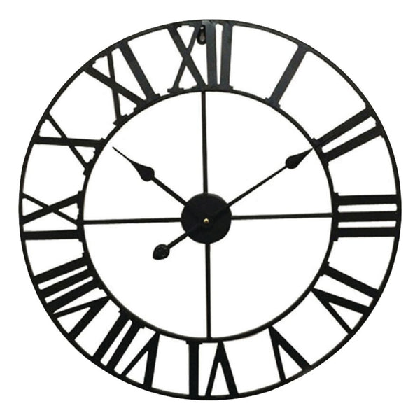 Balance 306874 wandklok 60 cm analoog zwart