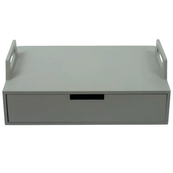 Gusta houten laptoptafel 41x30x14.5 cm groengrijs