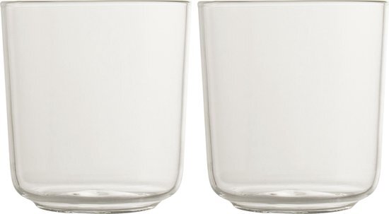 Gusta fika waterglas waterglazen 8,6 cm set 2 stuks