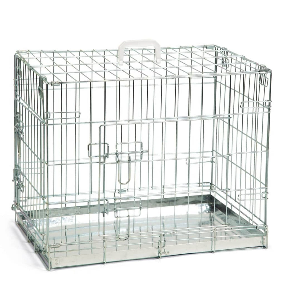 Beeztees Beeztees Hondenbank 62x44x49 cm zilverkleurig