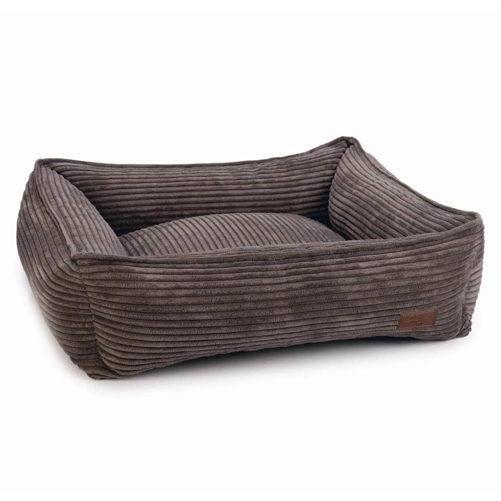 Ontworpen door Lotte Ontworpen door Lotte Hondenmand geribbeld 65x60x20 cm bruin