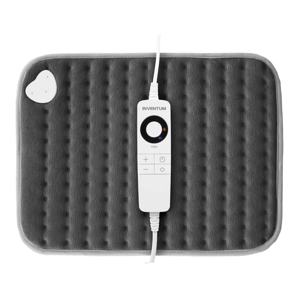 Inventum hnk184g elektrisch warmtekussen 40x30 cm grijs