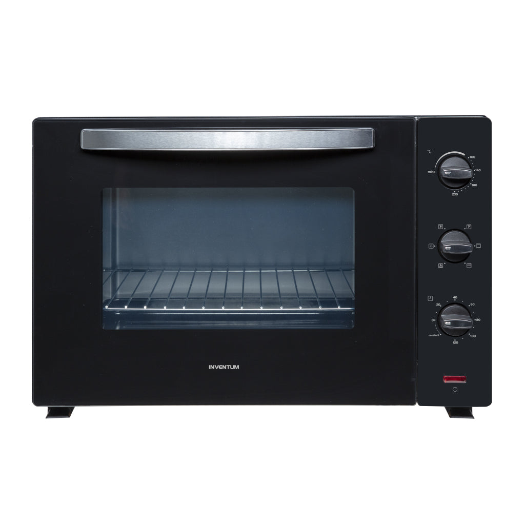 Inventum ov607b vrijstaande oven 60l 2000w zwart zilver