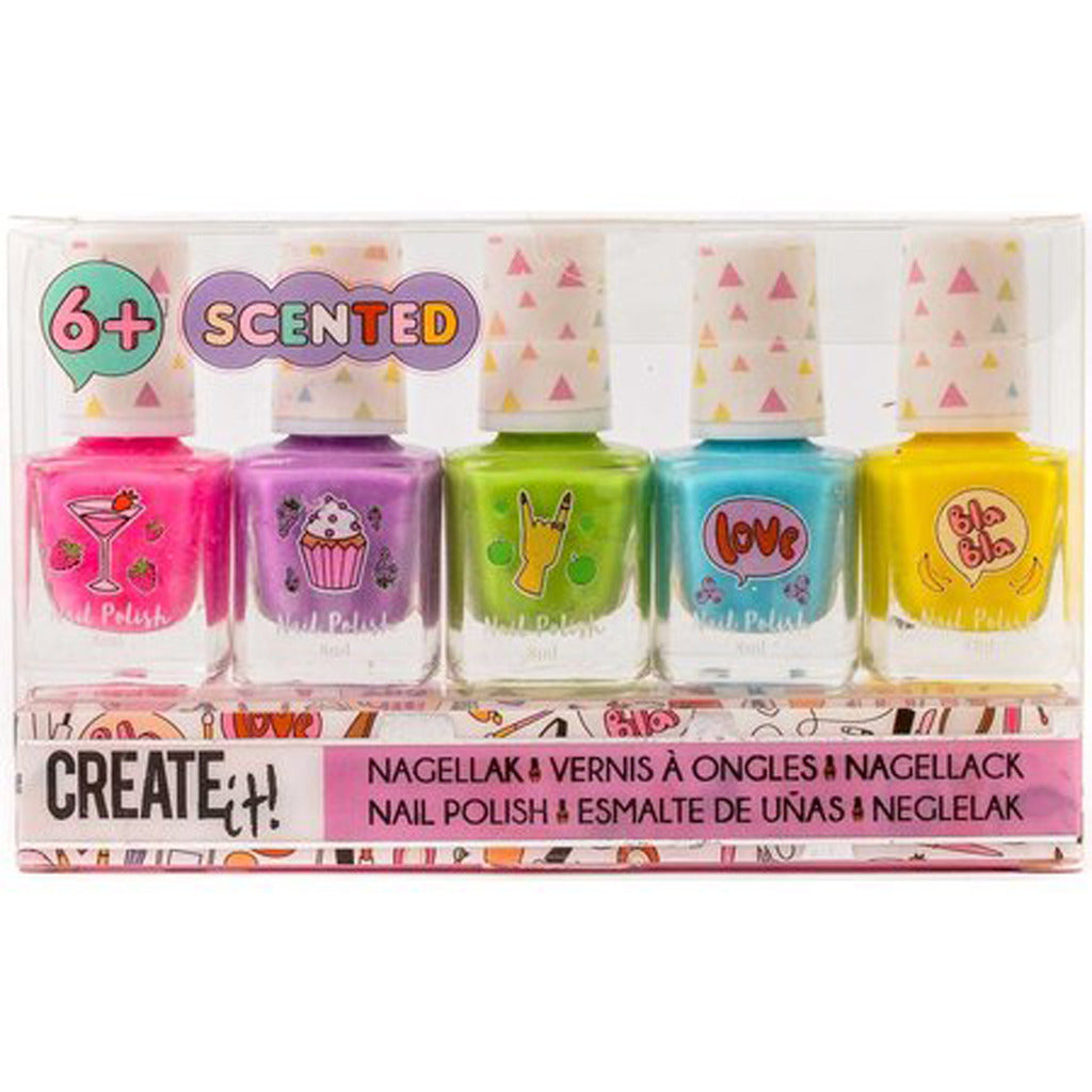 Creëer het! nagellak met geur 5-pak