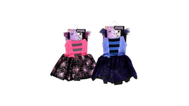 Slammer monster glamourjurk 3-6 jaar