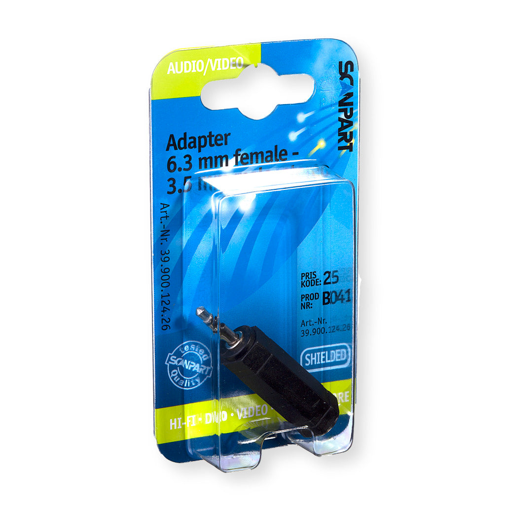 Scanpart-adapter 6,3 (v)-3,5 (m)