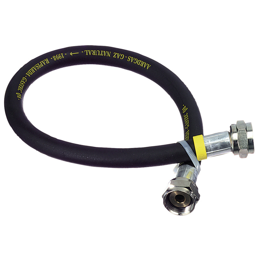 Basis gasslang 150 cm aluminium koppeling