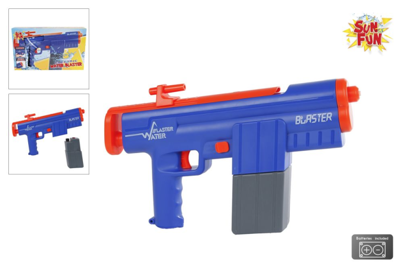 Sun fun waterpistool elektrisch 35,5cm
