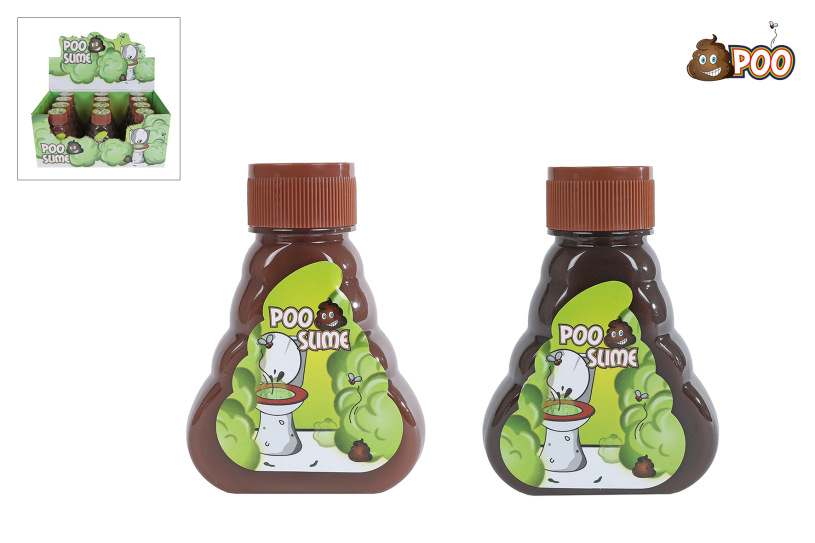 Poo slijm bruin, 10,5cm