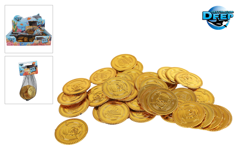 Destination deep gouden munten, 40st.
