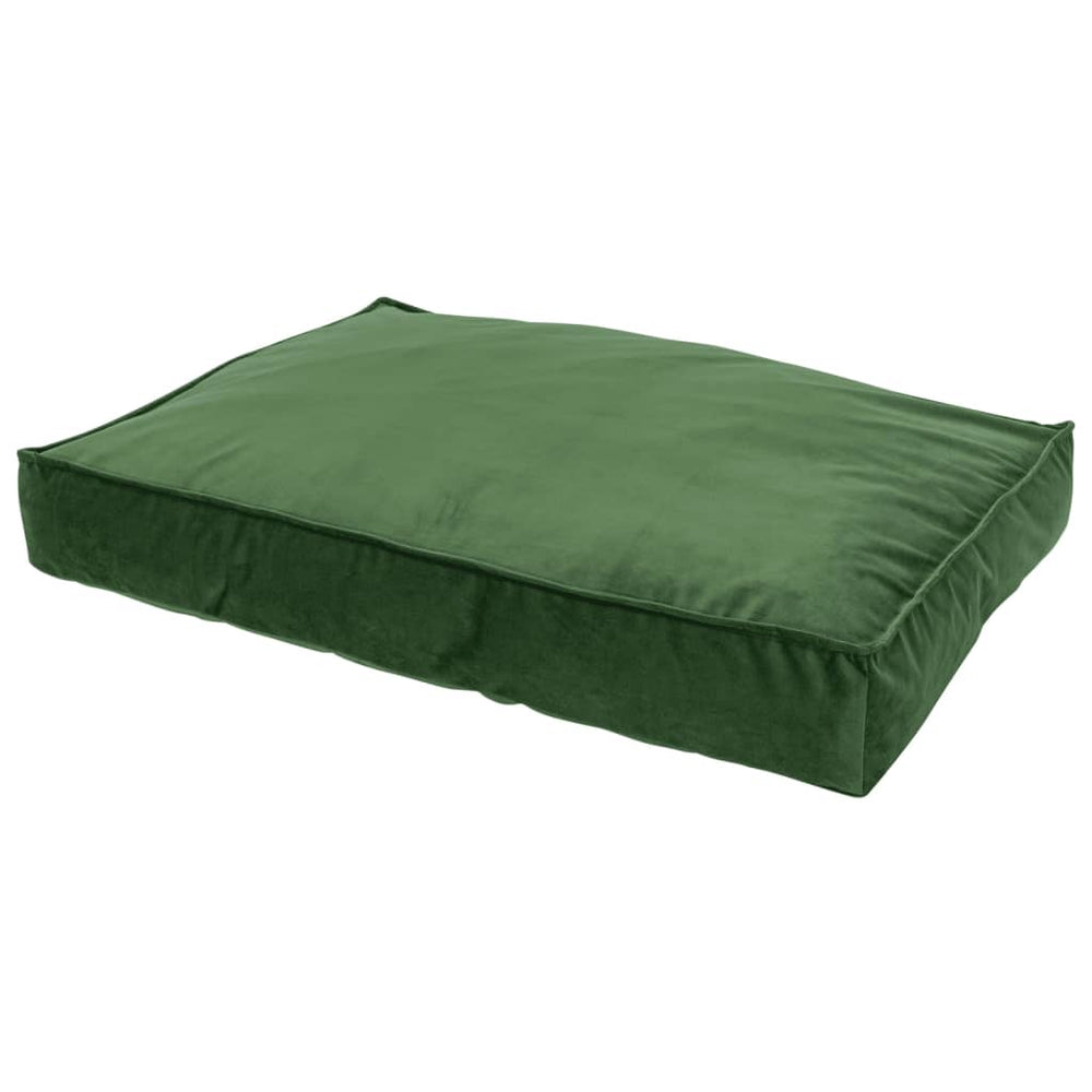Madison hondenkussen fluweel 100x70x15 cm groen