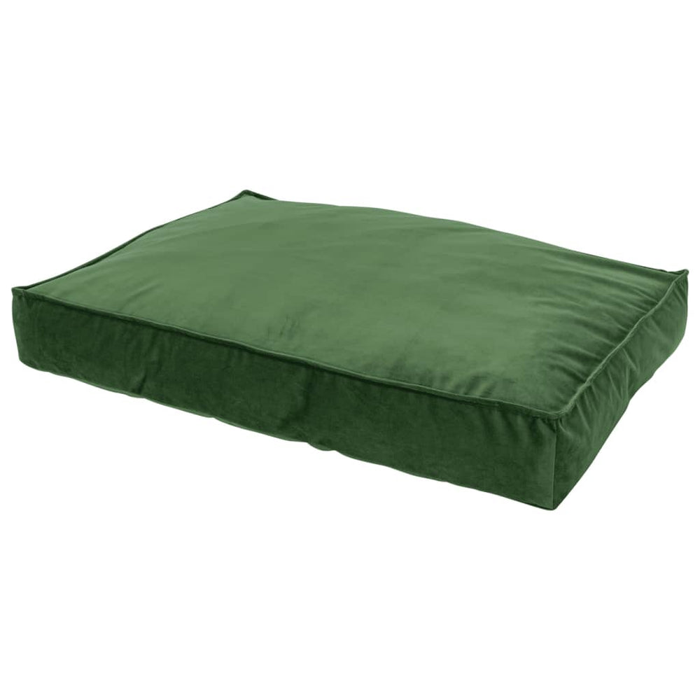 Madison hondenkussen fluweel 120x90x15 cm groen