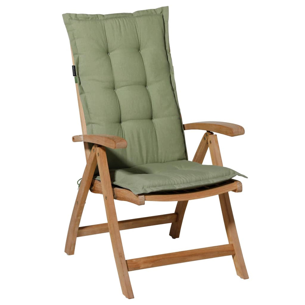 Madison Stoelkussen met laag vloerkleed Panama 105x50 cm saliegroen