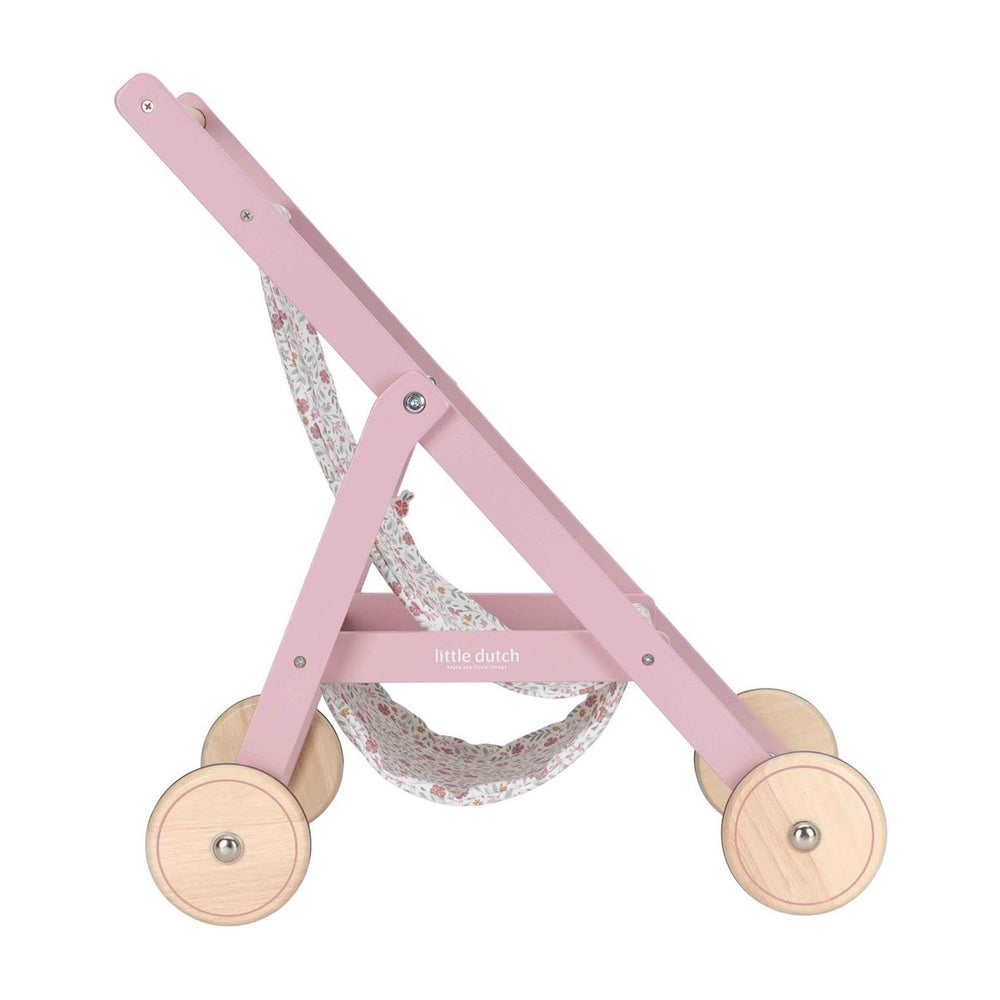 Little dutch houten poppenbuggy fsc