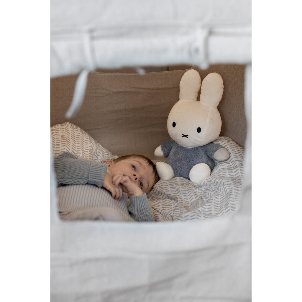 Tiamo nijntje knuffel 35cm pluizig blauw