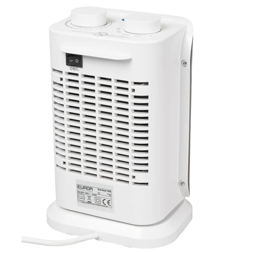 Eurom verwarming 1500w sv1500 ventilatorkachel