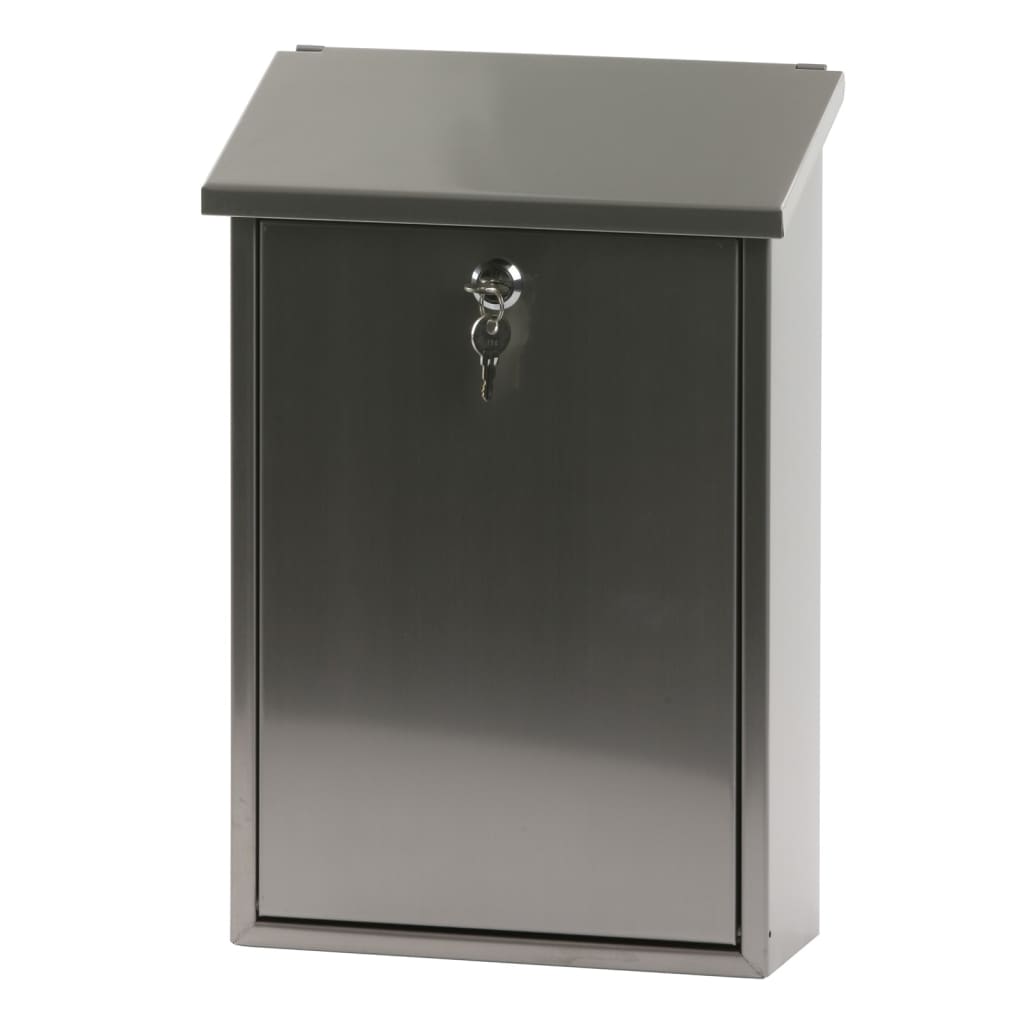 V-deel brievenbus toledon mat RVS