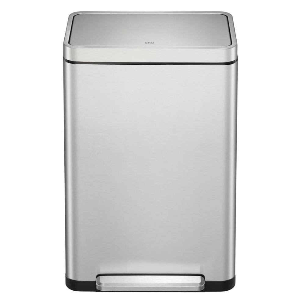 EKO EKO Pedaalemmer X-Cube 45 L matzilverkleurig