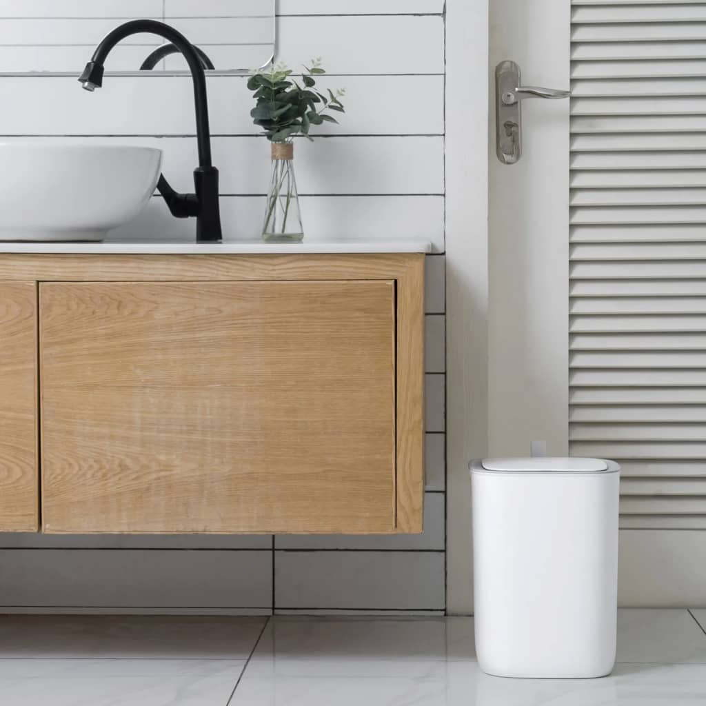 Eko afvalbak met sensor morandi 12 l wit