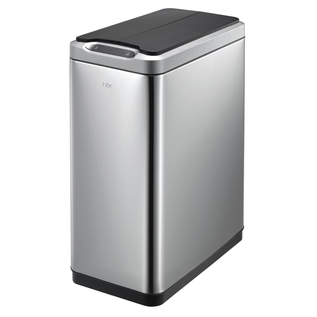 Eko vuilnisbak met sensor fantoom 2x20 l matzilverkleurig