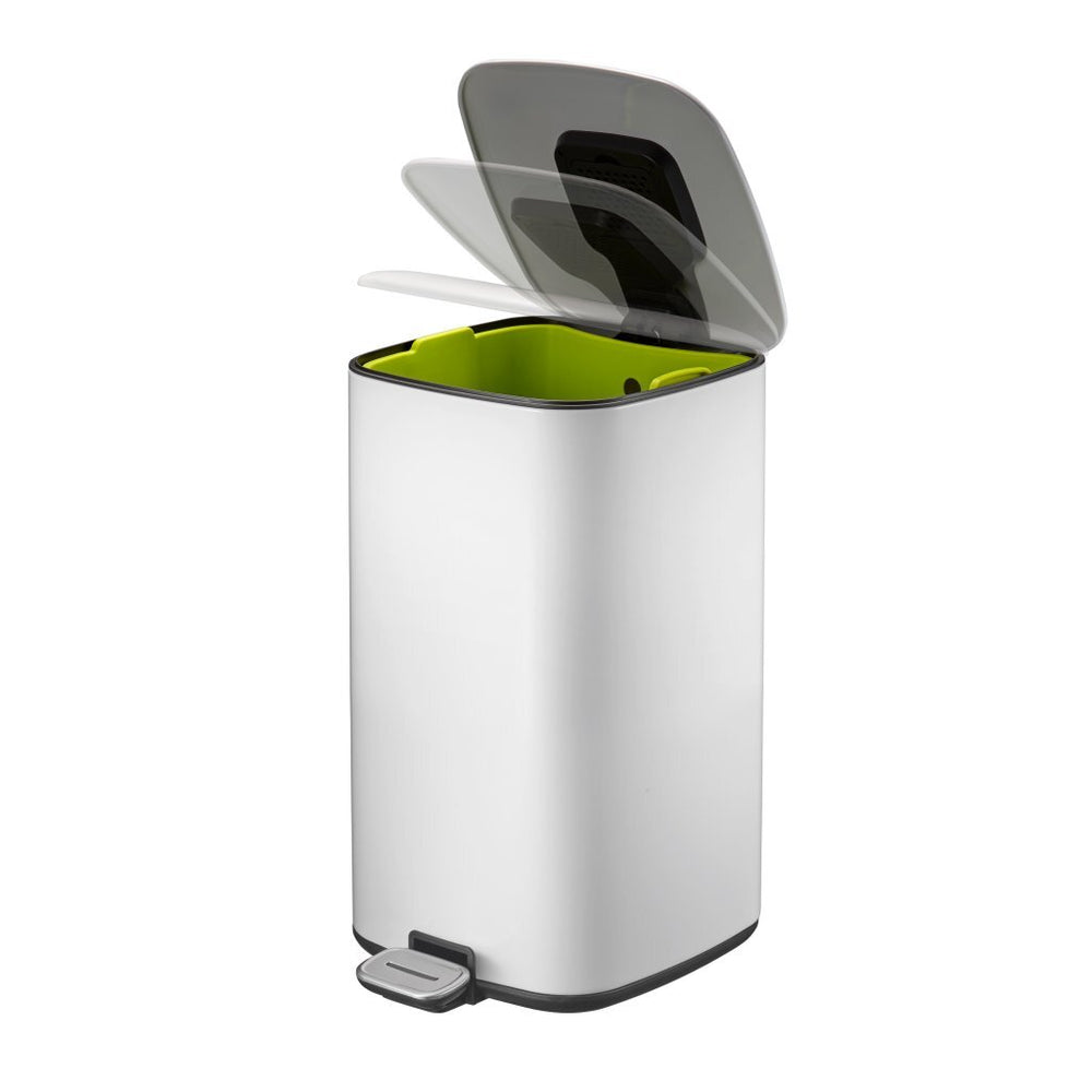 Eko regent pedaalemmer 12l wit