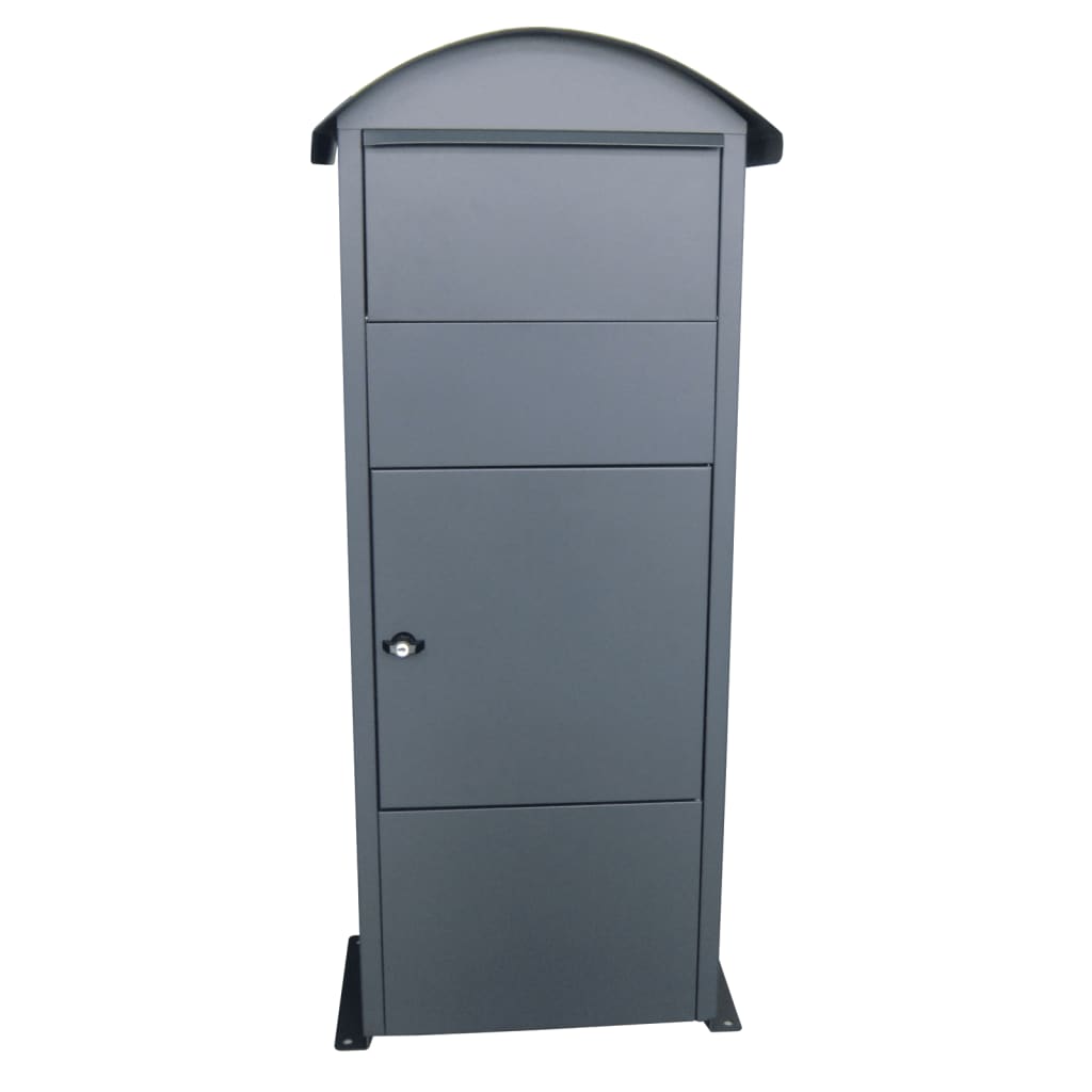 V-deel pakketbox victorian antracietkleurig