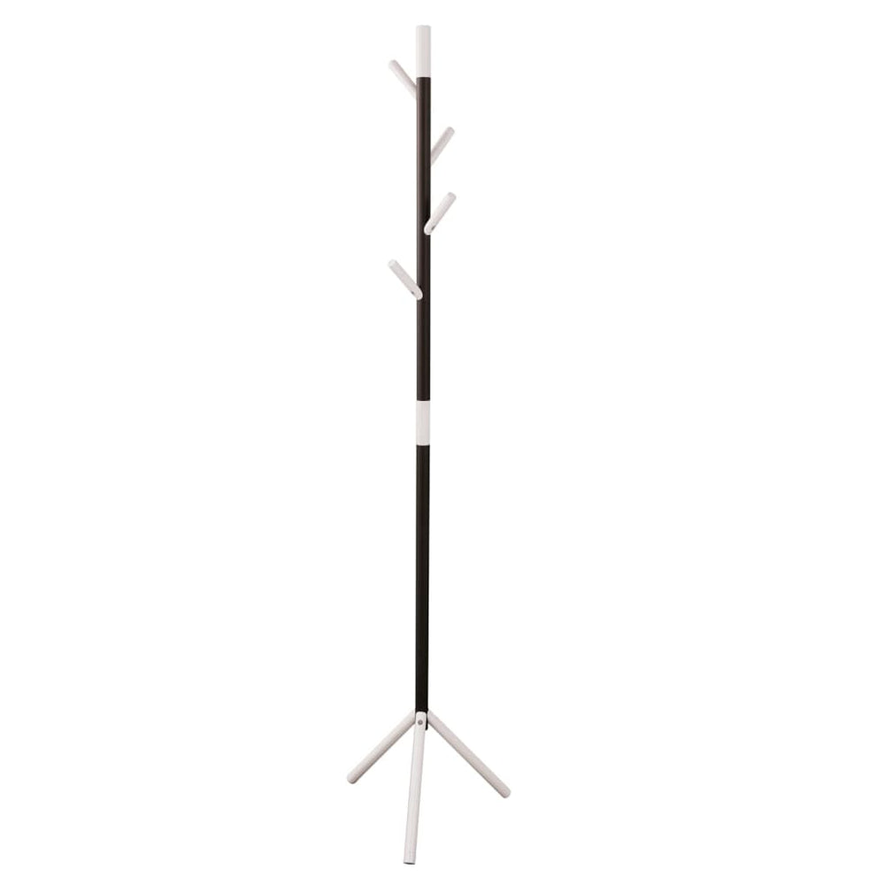 V-deel kapstok linair staand met 4 haken 180 cm wit