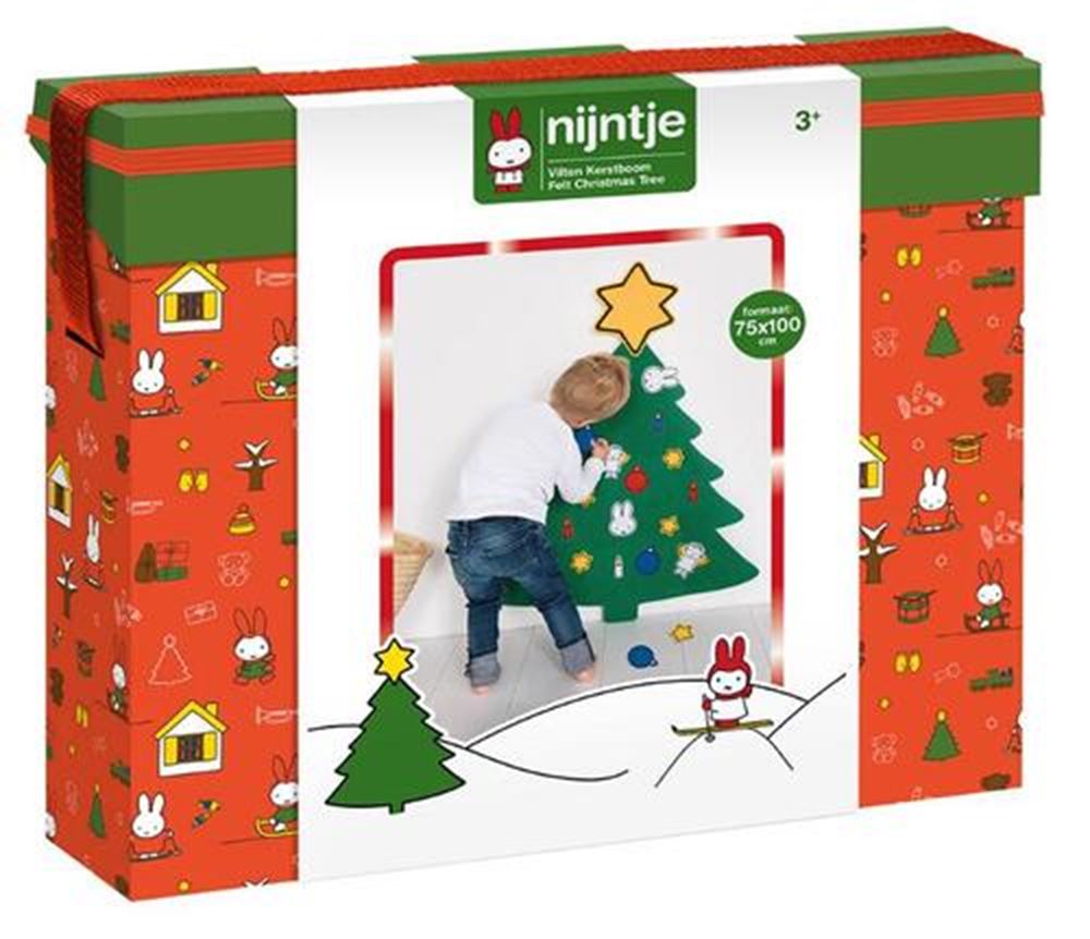 Bambolino toys nijntje kerstboom vilt