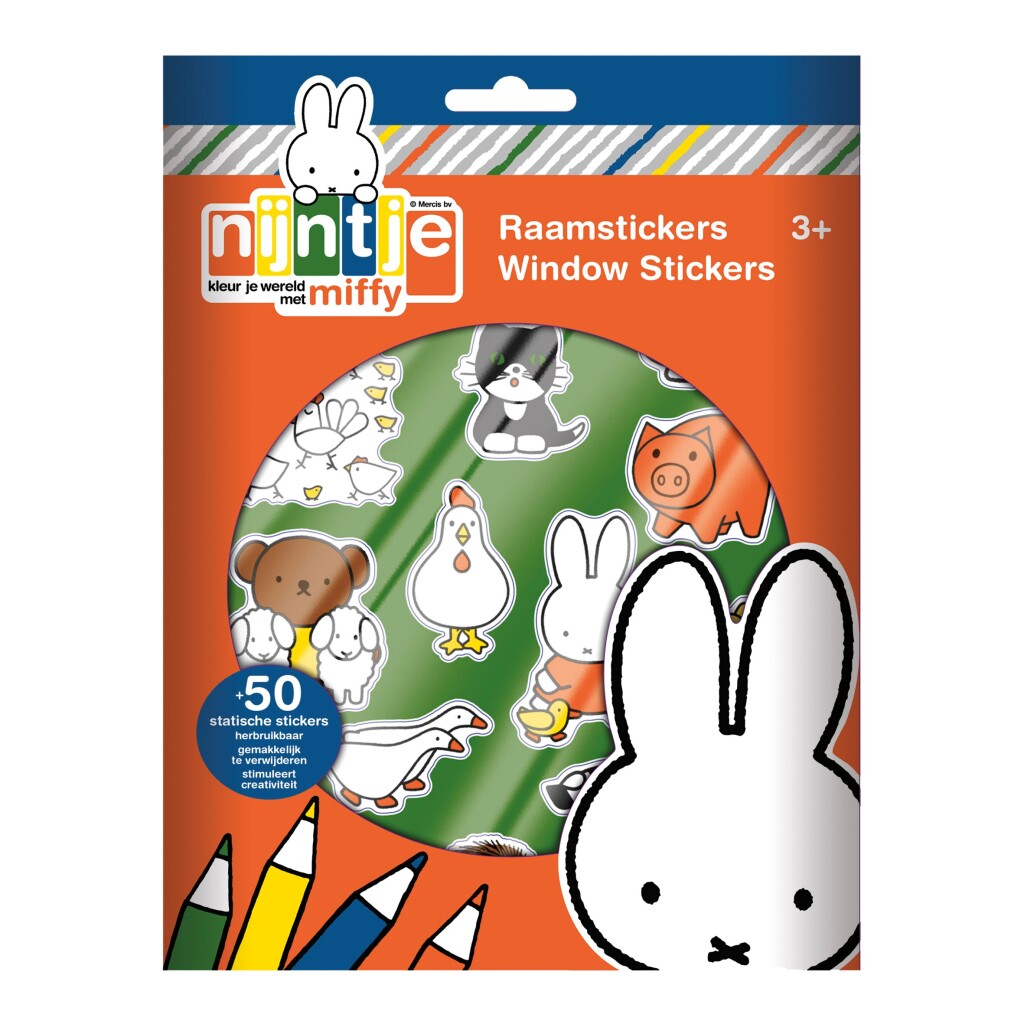 Bambolino speelgoed nijntje raamstickers