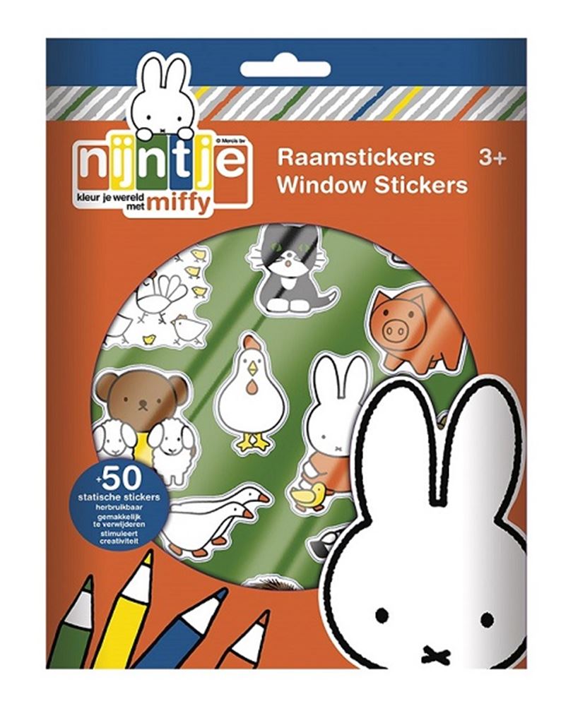 Bambolino speelgoed nijntje raamstickers