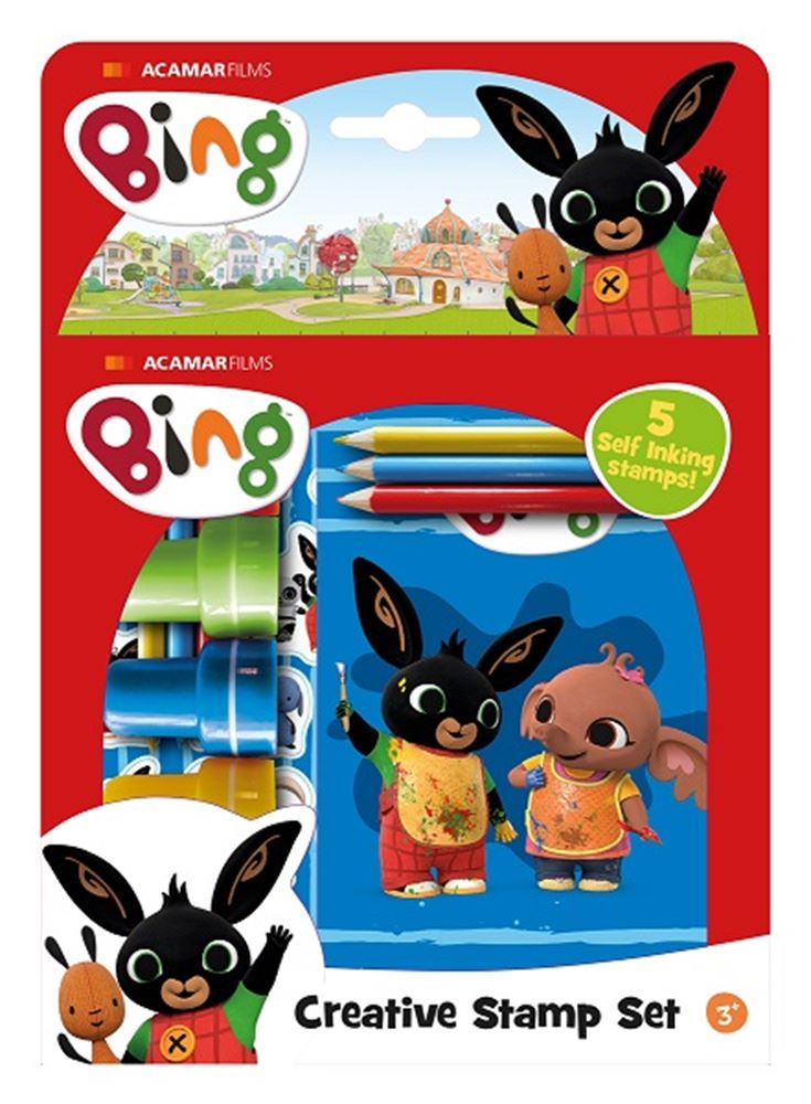 Bing stempelset. 3+. 23x26x2 cm